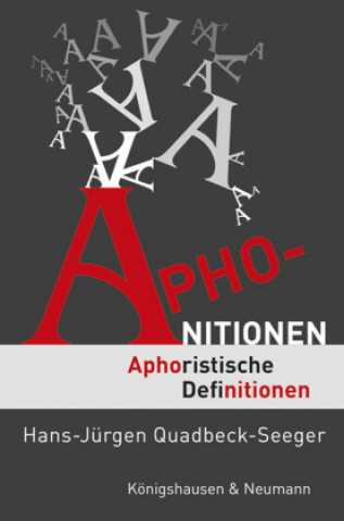 Libro Aphonitionen Hans-Jürgen Quadbeck-Seeger