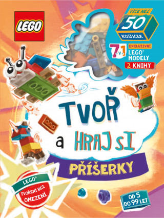 Книга LEGO Iconic Tvoř a hraj si Příšerky collegium