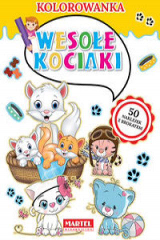 Knjiga Kolorowanka Wesołe kociaki Ratajszczak Katarzyna