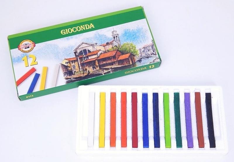 Proizvodi od papira Koh-i-noor křídy (pastely) olejové umělecké GIOCONDA souprava 12 ks 