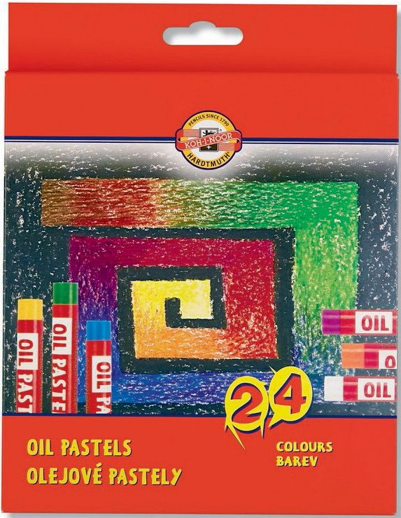 Proizvodi od papira Koh-i-noor pastely olejové 24 ks 