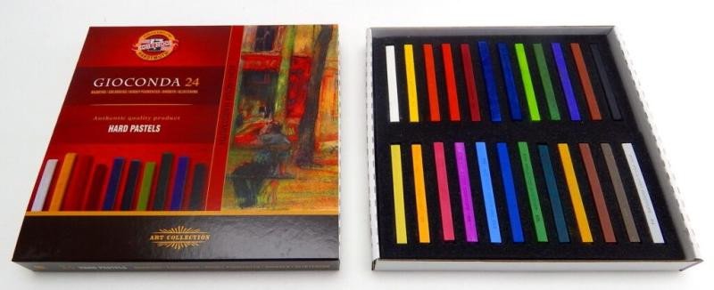 Papírenské zboží Koh-i-noor křídy (pastely) olejové umělecké GIOCONDA souprava 24 ks 