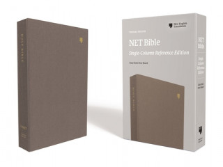 Könyv NET Bible, Single-Column Reference, Cloth over Board, Gray, Comfort Print 