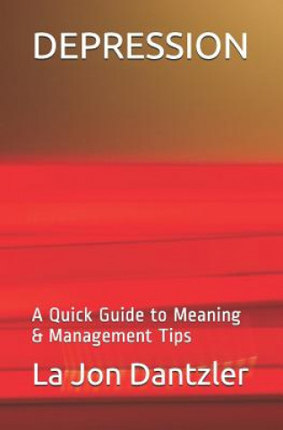 Könyv Depression: A Quick Guide to Meaning & Management Tips La Jon Dantzler