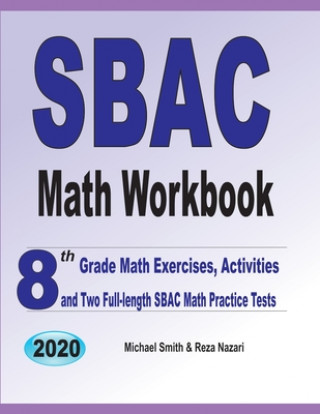 Könyv SBAC Math Workbook Reza Nazari