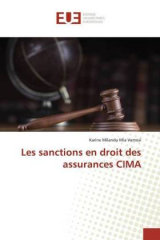 Książka Les sanctions en droit des assurances CIMA Karine Milandu Mia Vamosi