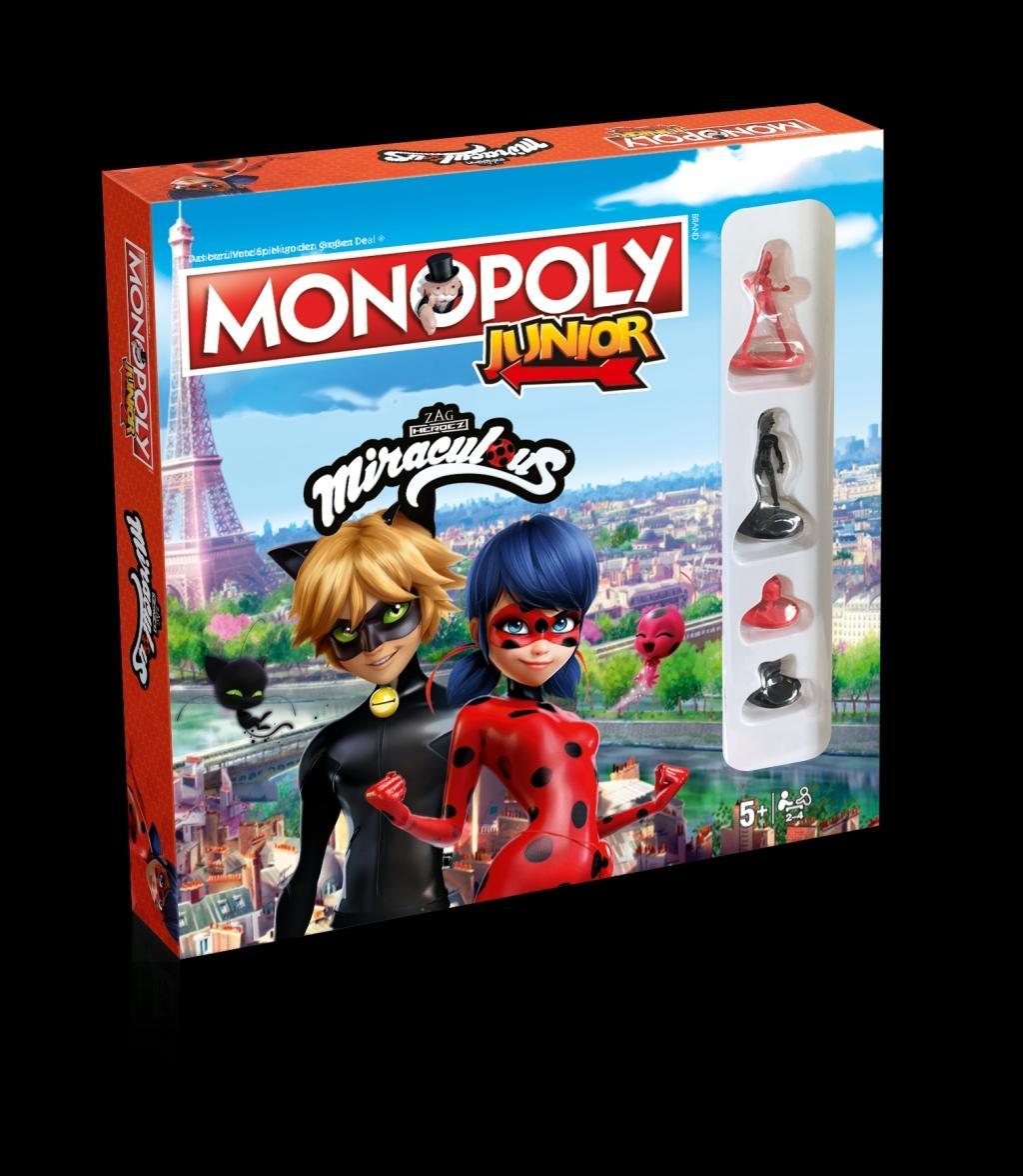 Gra/Zabawka Monopoly Junior Miraculous 