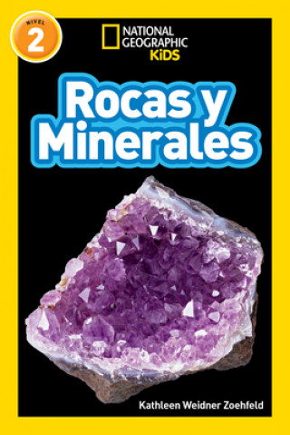 Kniha National Geographic Readers: Rocas y minerales (L2) 