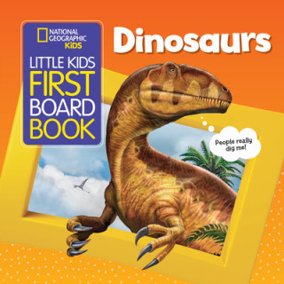 Книга Little Kids First Board Book Dinosaurs 