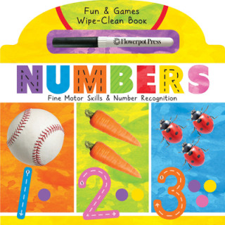 Kniha Numbers: Fine Motor Skills & Number Recognition 