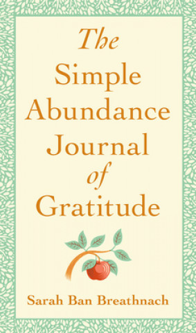 Livre Simple Abundance Journal of Gratitude 