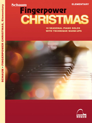 Książka Fingerpower Christmas: 10 Seasonal Piano Solos with Technique Warm-Ups Elementary Level James Poteat