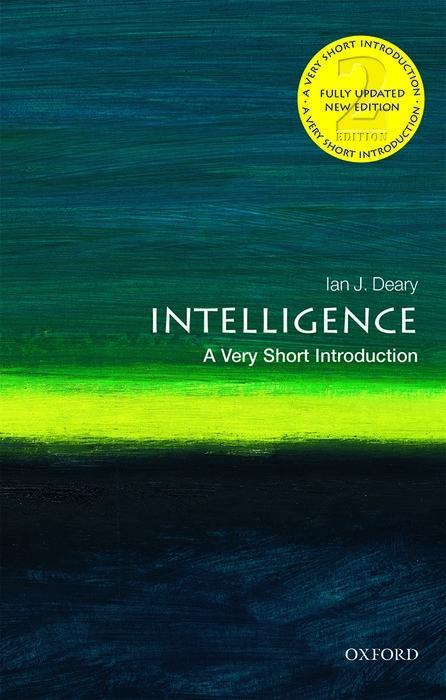 Kniha Intelligence: A Very Short Introduction Deary