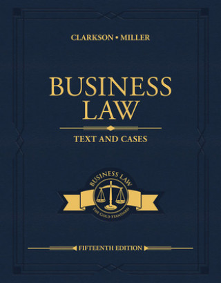 Kniha Business Law CLARKSON MILLER