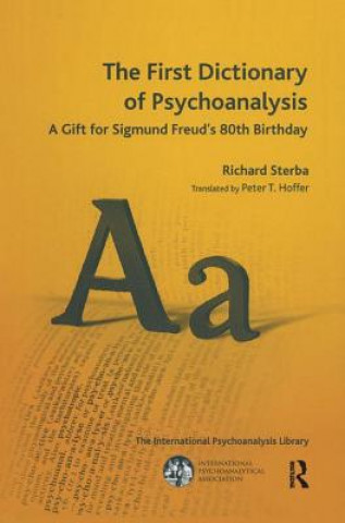 Kniha First Dictionary of Psychoanalysis Richard Sterba