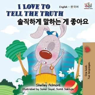 Könyv I Love to Tell the Truth (English Korean Bilingual Book) Kidkiddos Books