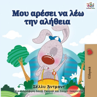 Książka I Love to Tell the Truth - Greek Edition Kidkiddos Books