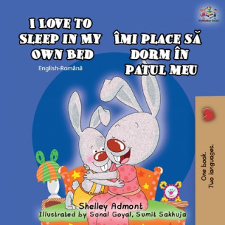 Carte I Love to Sleep in My Own Bed (English Romanian Bilingual Book) Kidkiddos Books