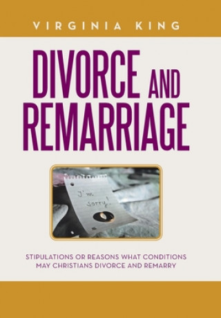 Kniha Divorce and Remarriage King Virginia King