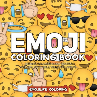 Kniha Emoji Coloring Book 