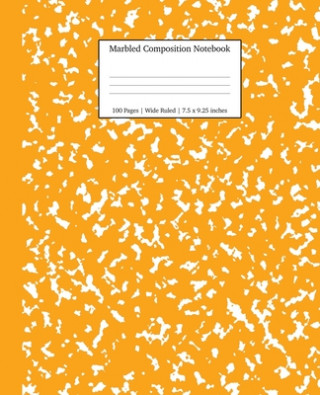 Könyv Marbled Composition Notebook 