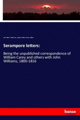 Carte Serampore letters: William Carey