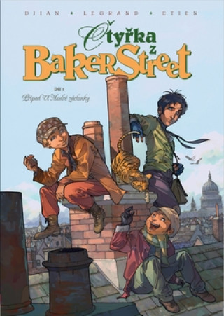 Kniha Čtyřka z Baker Street Případ U Modré záclonky Olivier Legrand
