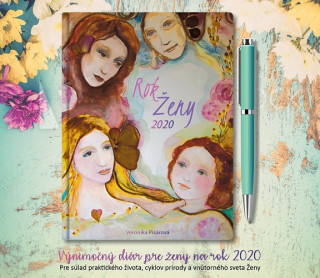 Kniha Diár Rok ženy 2020 Veronika Pisárová