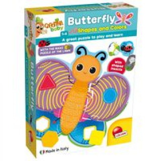 Hra/Hračka Carotina Baby Motylki, kształty i kolory 