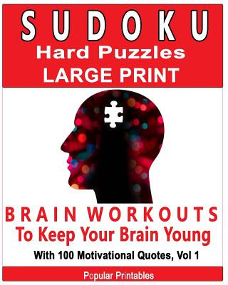 Książka Sudoku Hard Puzzles Large Print Popular Printables