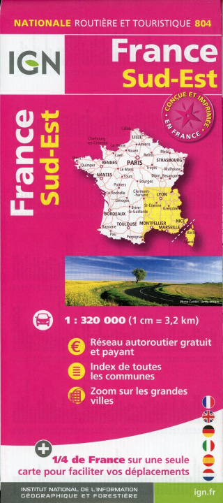 Nyomtatványok France Sud-Est 1:320 000 
