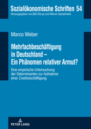 Kniha Mehrfachbeschaeftigung in Deutschland - Ein Phaenomen Relativer Armut? Marco Weber