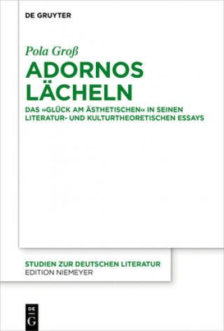 Kniha Adornos Lacheln Pola Groß