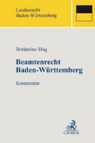 Kniha Beamtenrecht Baden-Württemberg Christian Hug