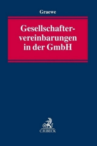 Kniha Gesellschaftervereinbarungen in der GmbH Daniel Graewe