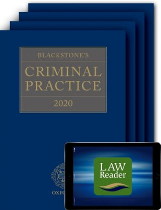 Carte Blackstone's Criminal Practice 2020 (Book, All Supplements, and Digital Pack) David Ormerod QC Hon