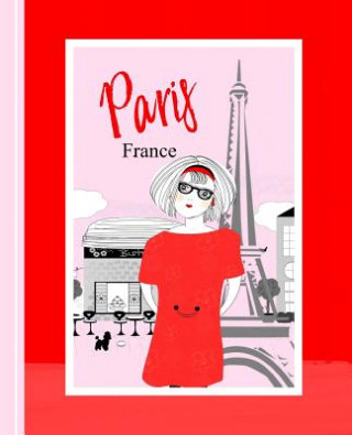 Książka Paris France: Diary Weekly Spreads January to December Shayley Stationery Books