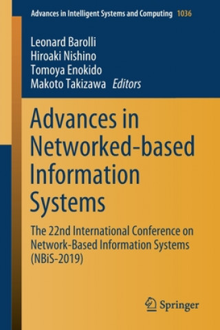 Knjiga Advances in Networked-based Information Systems Tomoya Enokido