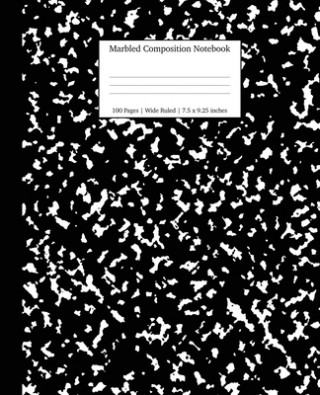 Könyv Marbled Composition Notebook 