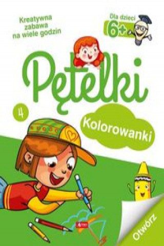 Book Pętelki Kolorowanki 