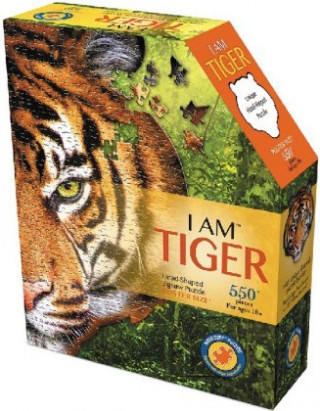 Játék Shape Puzzle Tiger (Puzzle) 