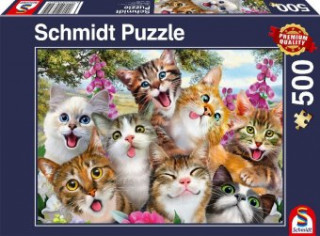 Hra/Hračka Katzen-Selfie (Puzzle) 