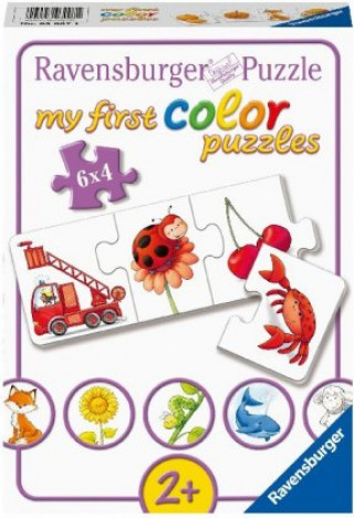 Hra/Hračka Ravensburger Kinderpuzzle - 03007 Alle meine Farben - my first color puzzle mit 6x4 Teilen - Puzzle für Kinder ab 2 Jahren 