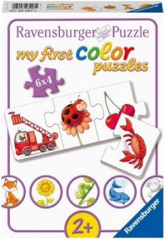 Game/Toy Ravensburger Kinderpuzzle - 03007 Alle meine Farben - my first color puzzle mit 6x4 Teilen - Puzzle für Kinder ab 2 Jahren 