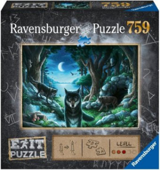 Játék Ravensburger EXIT Puzzle 15028 Wolfsgeschichten 759 Teile 