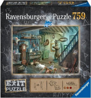 Joc / Jucărie Ravensburger EXIT Puzzle 15029 Im Gruselkeller 759 Teile 