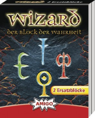 Hra/Hračka Wizard - der Block der Wahrheit, 2 Ersatzblöcke (Spiel-Zubehör) 