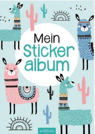 Hra/Hračka Mein Stickeralbum - Lamas 