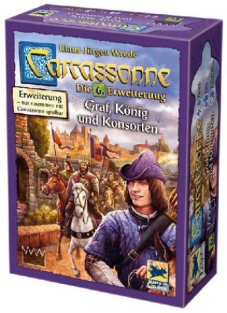 Játék Carcassonne, Graf, König und Konsorten (Spiel-Zubehör) Klaus-Jürgen Wrede