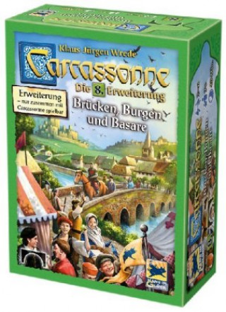 Joc / Jucărie Carcassonne, Brücken, Burgen und Basare (Spiel-Zubehör) Klaus-Jürgen Wrede